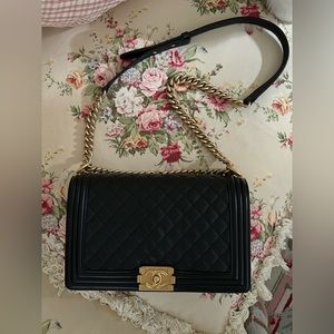 Authentic Chanel Boy.